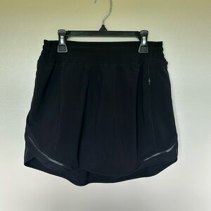 Lululemon Hotty Hot High Rise Skirt Black